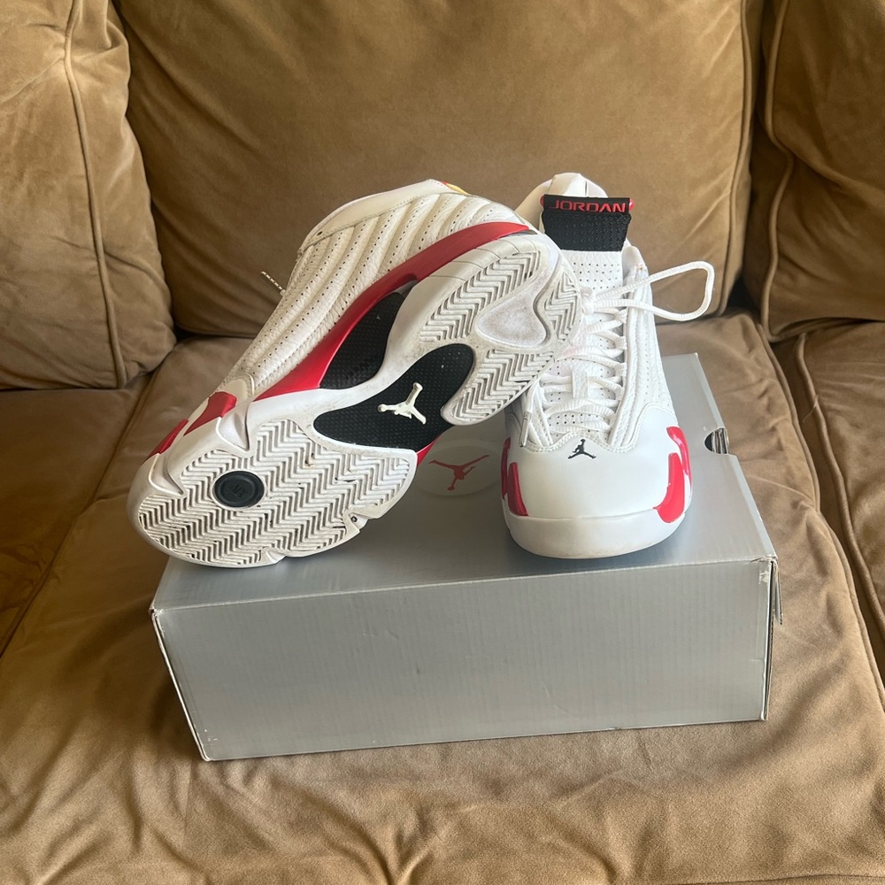 JORDAN 14 RETRO 'CANDY CANE' 2019 Men Size 8 Good condition